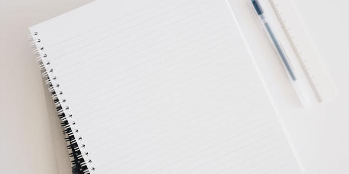 910x1365 HD wallpaper: empty spiral notebook near keyboard and pen, office