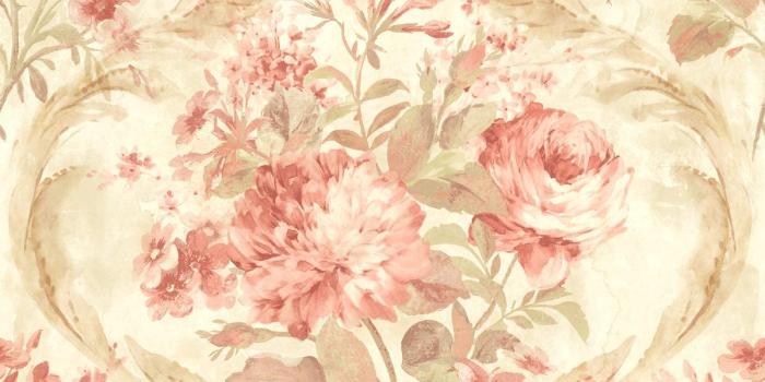 1200x1221 Pink Floral Wallpaper Chinoiserie Wallpaper Rose Wallpaper Vintage