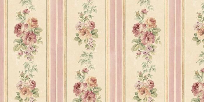 1000x1000 Norwall Small Rose Stripe Wallpaper CG28802 | Striped wallpaper