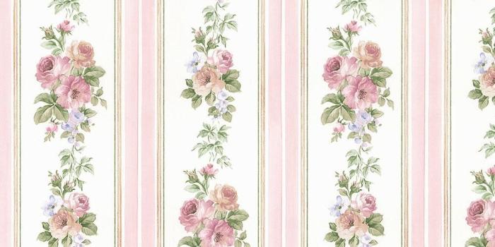 1000x1000 Norwall Small Rose Stripe Wallpaper CN24639 | Striped wallpaper