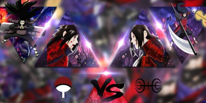 1332x850 Photo Wallpaper Collage, Naruto, Madara Uchiha, Hashirama - Naruto