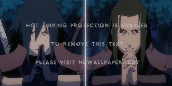 1280x800 madara uchiha vs. hashirama senju sharingan