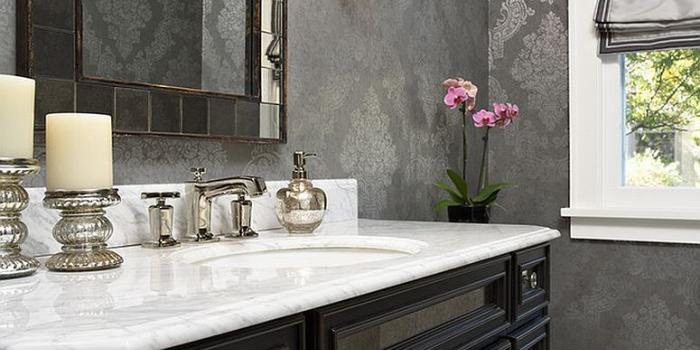 775x1163 Always on Trend: 20 Powder Rooms in Black and White