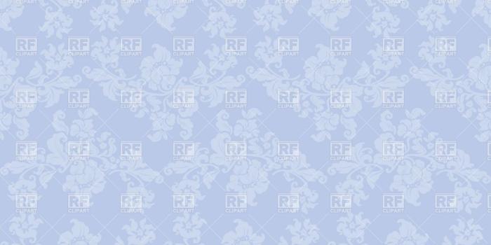 1124x1200 Free download Blue victorian wallpaper with floral ornament