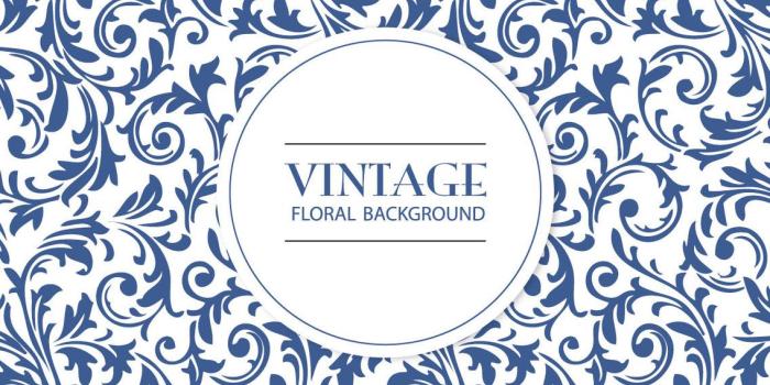 1136x936 Vintage Floral Pattern Background Vector Art & Graphics