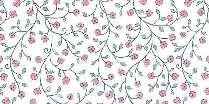 1264x800 Victorian Floral Vintage Wallpaper Pink Blue AM2043 D/Rs