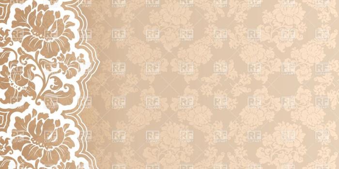 1200x1200 Free download Floral victorian wallpaper with lace border 18741