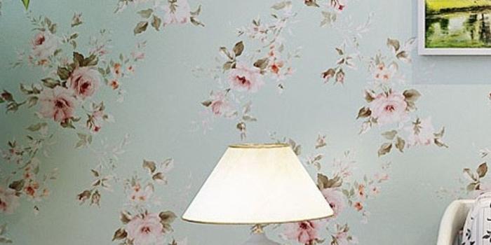 1000x1000 Victorian vinyl pvc flower wall paper vintage retro pastoral