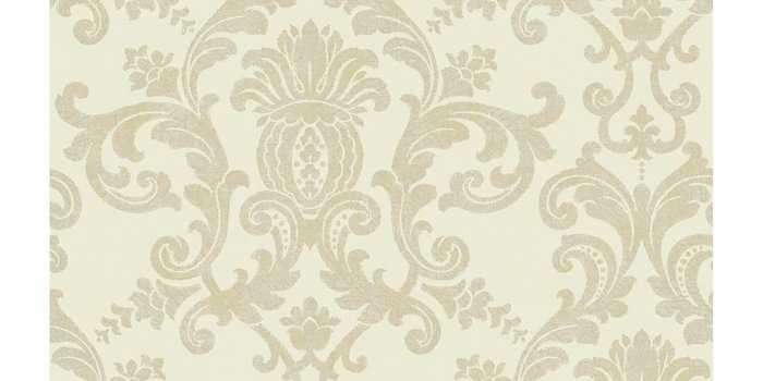 1500x1402 York Wallcoverings DC1351 Iridescent Silk Damask Wallpaper, White