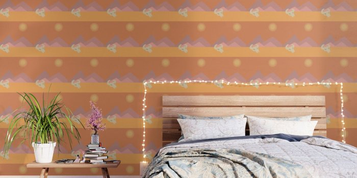 1500x1500 Skelton of Cow in Desert - Retro Pop Art Wallpaper by hyouman