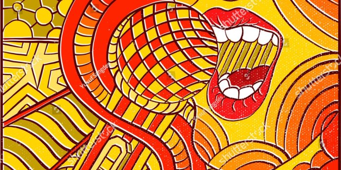 1500x1098 Pop Art Wallpaper Hd Download Phone Mural Wall Paper Retro Black