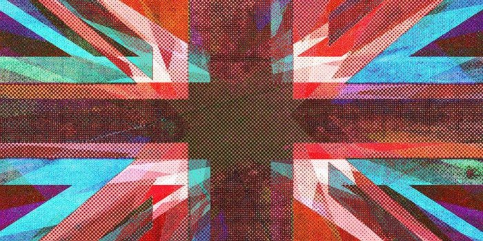 1000x799 Retro Union Jack Wallpaper Mural Ohpopsi Pop Art Graffiti Wall