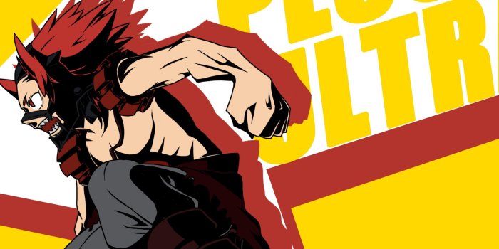 3360x1260 My Hero Academia - Eijiro Kirishima HD wallpaper download