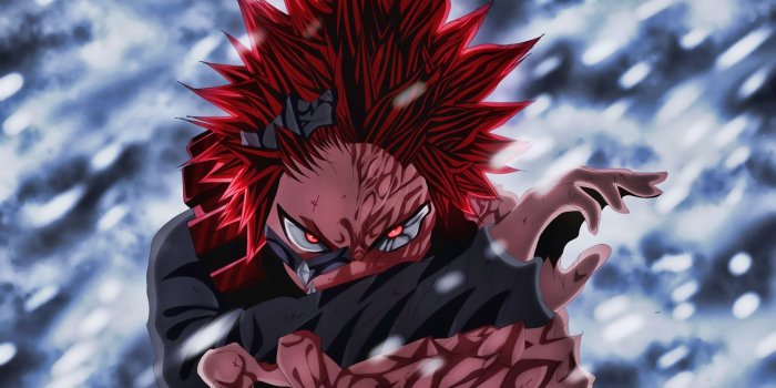 1920x1200 Download wallpapers Eijiro Kirishima, My Hero Academia, fan art
