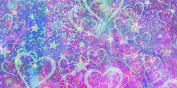 736x1256 Glittery Hearts N Stars, made by me #purple #sparkly #stars