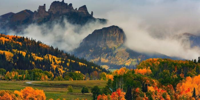 1920x1200 Autumn Colors In Colorado Mountains HD Desktop Wallpaper