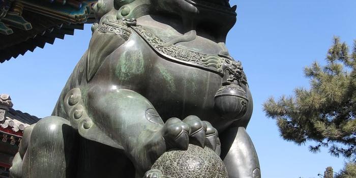 910x1213 HD wallpaper: china wind, lion, views, scene, antiquity, beijing