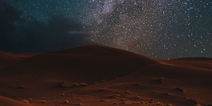 1280x2120 Download Desert, night, starry sky, nature wallpaper, 1280x2120