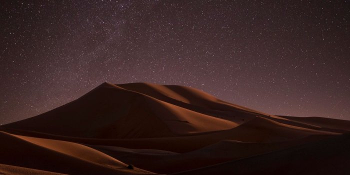 1600x900 Desert During Night Wallpaper - Wallpaper Stream