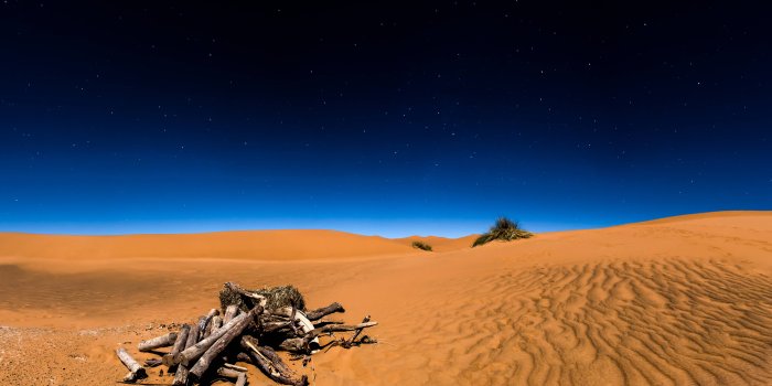 10559x5939 Night in the Sahara Desert 4K wallpaper