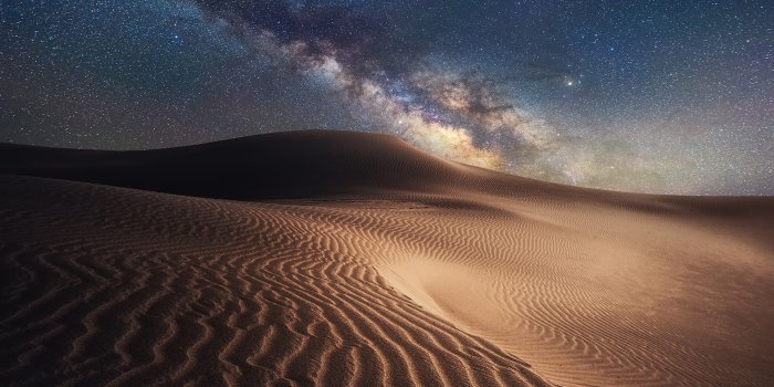 1920x1080 stars over Gobi desert at night China | WallpaperFool