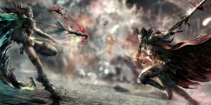 1920x1080 Fantasy Battle Wallpapers And Background Images - Battle Fantasy