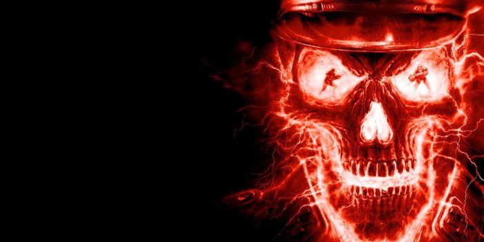 1920x1080 Fire Skull Wallpaper Free Download High 1920x1080PX ~ Music Skull
