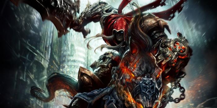 1244x700 Darksiders Wrath War undead sci-fi reaper dark fantasy r wallpaper