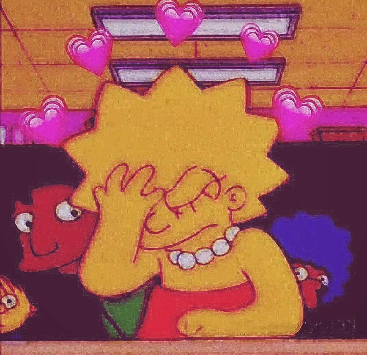 1200x1161 Simpsons Aesthetic Laptop Wallpapers - Top Free Simpsons Aesthetic