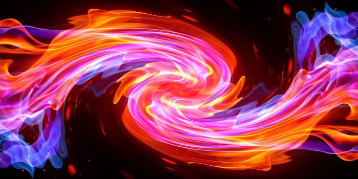 1920x1200 Abstract Colorful Fire Wallpaper 49345 Px ~ Hdwallsource - Blue