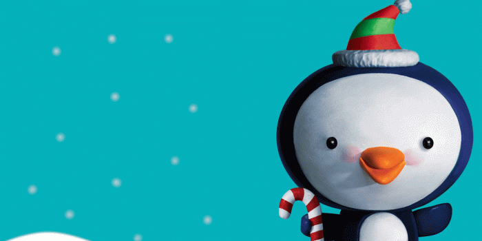 1024x768 Free download Cute Christmas Penguins 10933 Hd Wallpapers in