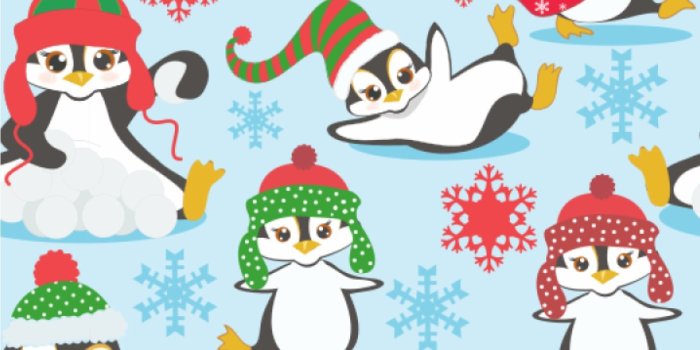 1500x1500 Christmas Penguin Wallpaper - Home Decorating Ideas & Interior Design