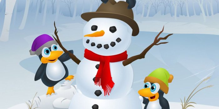 1024x1024 Christmas Penguin Wallpaper Phone 34+ - hdwallpaper20.com