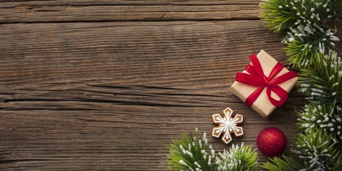 1332x850 Wallpaper toys, Christmas, tape, gifts, New year, tree, Happy New