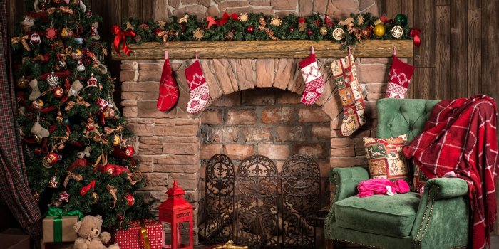 2880x1800 Cozy Christmas Decor Wallpaper - Christmas Backdrops, Hd