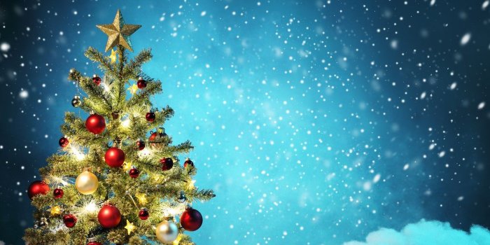 1332x850 Wallpaper stars, snow, decoration, tree, New year, new year, snow