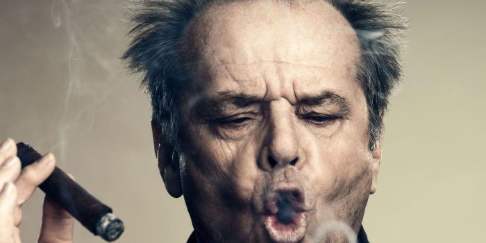 2560x1600 Jack Nicholson Smoking Ultra HD Desktop Background Wallpaper for