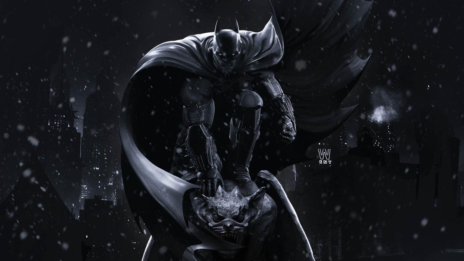 1920x1080 Batman, The Dark Knight, Artwork, Gotham City Wallpapers HD