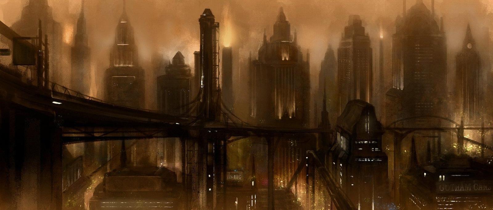 1920x820 Gotham City Wallpaper and Background Image | 1920x820 | ID:331519