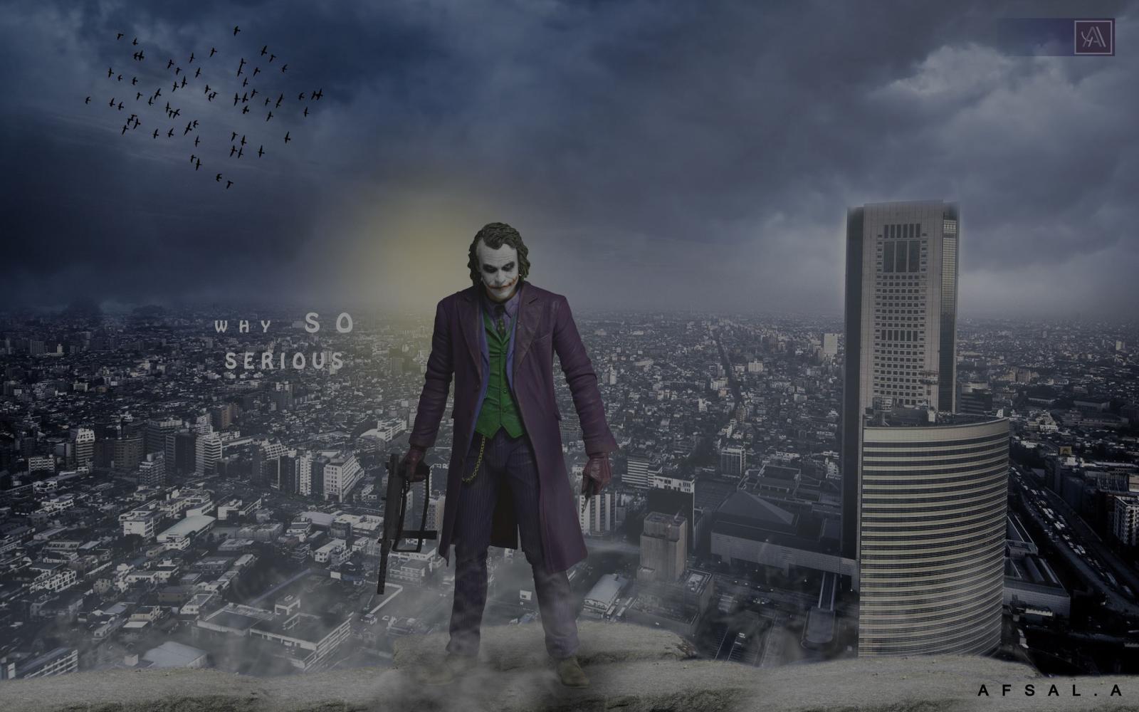 2880x1800 1366x768 Joker In Gotham City 1366x768 Resolution HD 4k Wallpapers