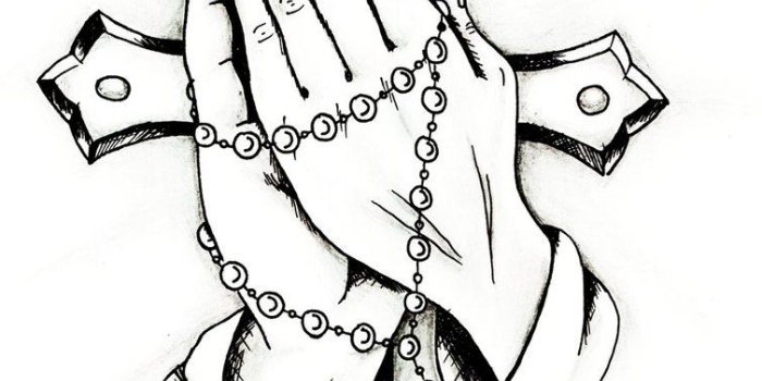 754x1060 Crosses With Praying Hands - ClipArt Best