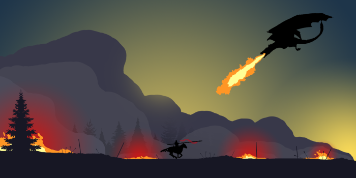 1920x1080 A Flat Wallpaper I Made inspired by 'Field of Fire' (Game of