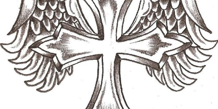 1024x768 Cross y Praying Hands tatuaje | tatuaje Imágenes | melicent