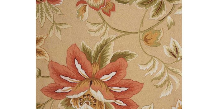 1000x1000 Nourison French Country Beige 5 ft. x 8 ft. Area Rug-032485 - The