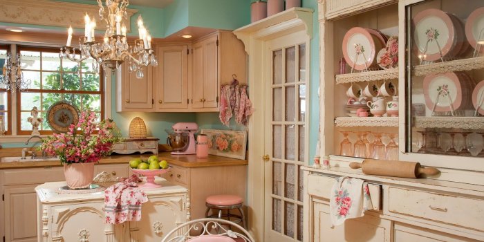 1600x1120 Pink French Country Kitchen - 1600x1120 Wallpaper - Ecopetit.cat