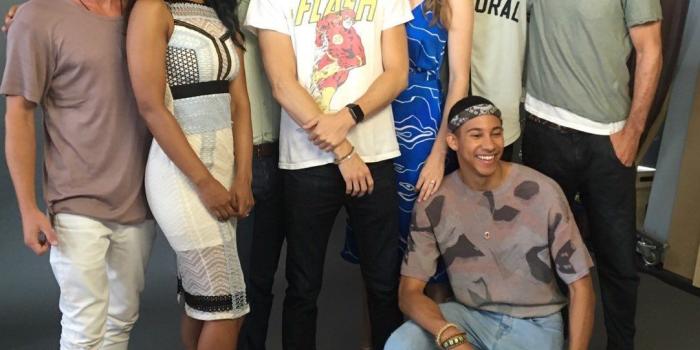 1082x1082 The Flash cast on San Diego Comic Con | The flash grant gustin