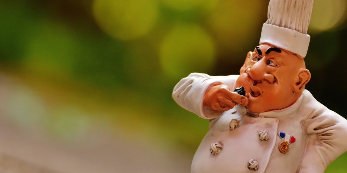 3885x1786 chef figurine free image | Peakpx