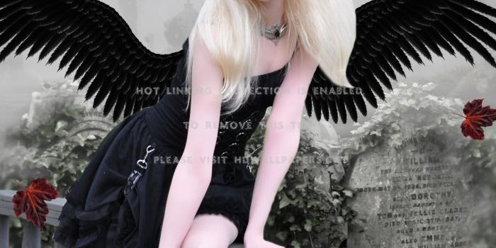 1979x1952 angel of gothic tombstone photomanipulation