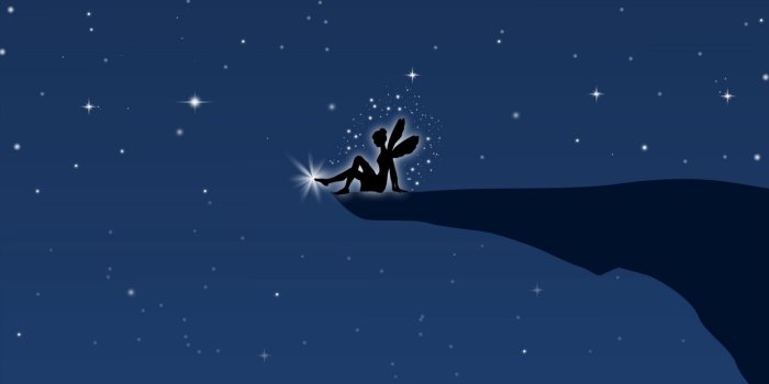 1920x1080 Download wallpaper 1920x1080 fairy, art, vector, precipice, full