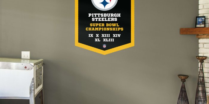 3000x3000 Pittsburgh Steelers: Super Bowl Champions Banner - Giant NFL